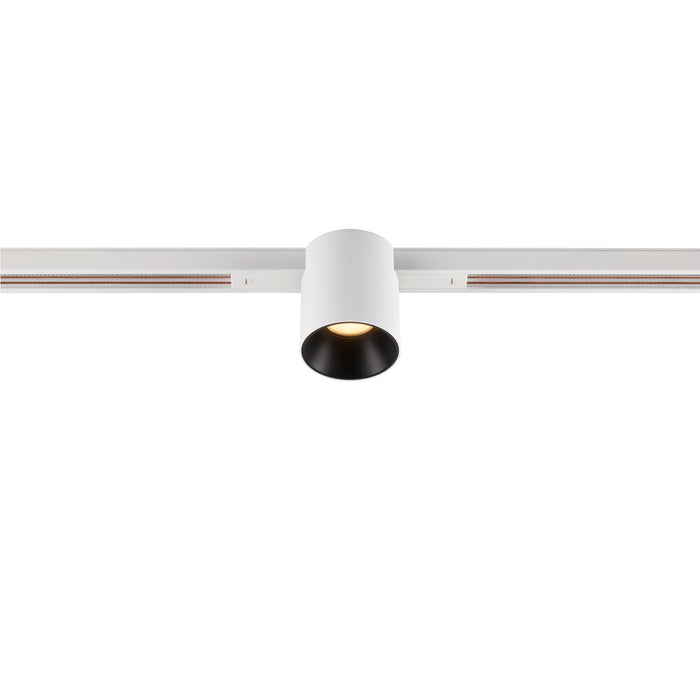 FIX-IT!, 48V, DALI, Round, Standard track, Spot, 2000-3000K, 7.4 W, 36°, White/Black