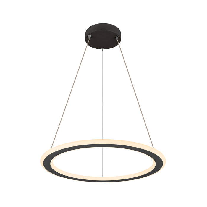 ONE FLAT PD, pendant light, pendant length 180cm, 2700/3000K, PHASE, white