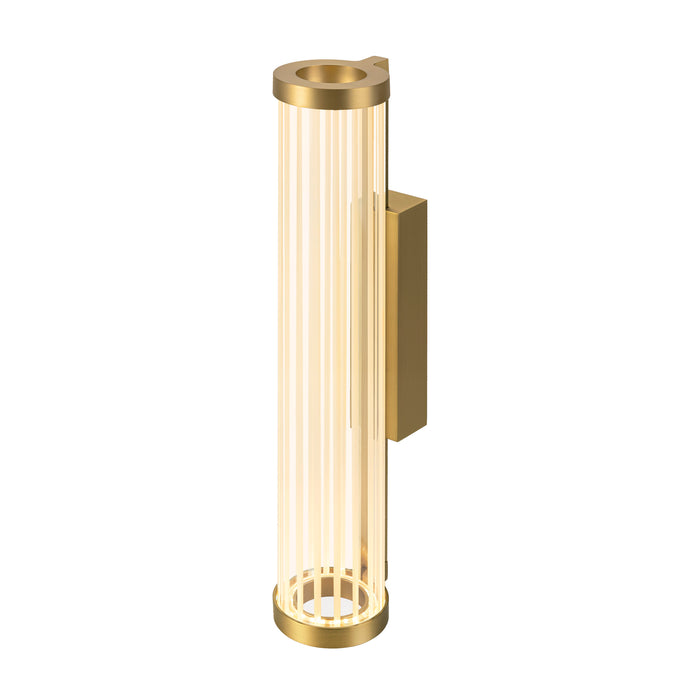 QUIMERA, wall-mounted light, 2700/3000K, PHASE, brushed brass