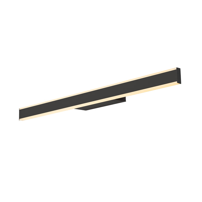 ONE LINEAR 70, wall-mounted light, UP/DOWN, 2700/3000K, PHASE, black