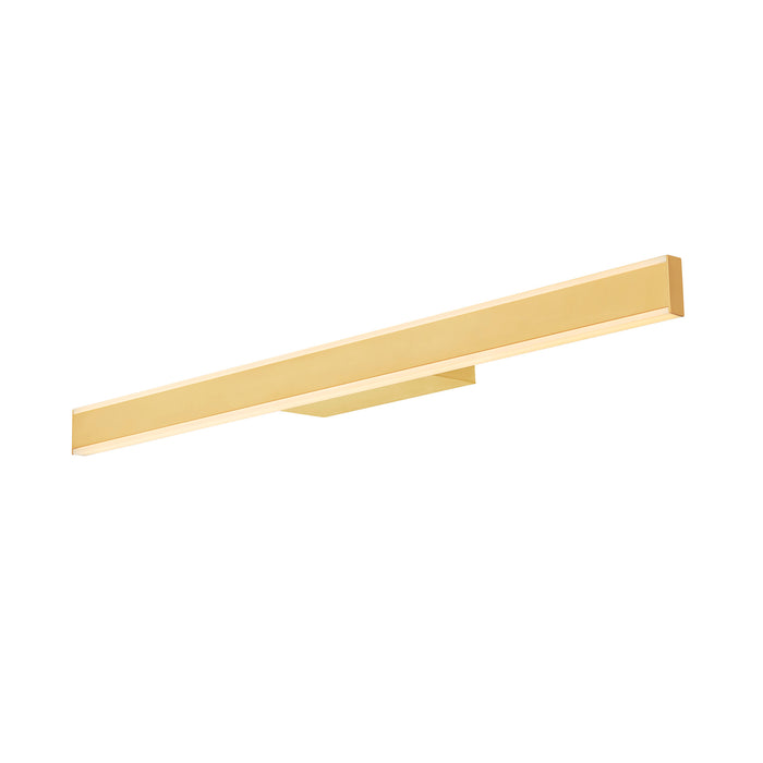 ONE LINEAR 70, wall-mounted light, UP/DOWN, 2700/3000K, PHASE, brass