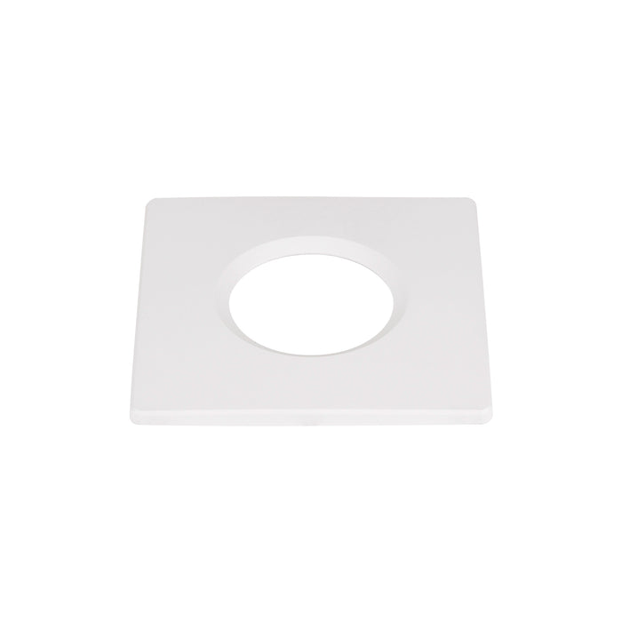 UNIVERSAL DOWNLIGHT cover, for downlight, IP65, square, white