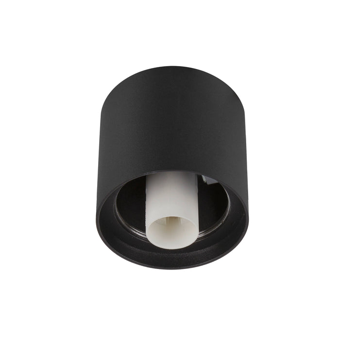 VARYT, ceiling-mounted light, round, 1x max. 6W, E14, black