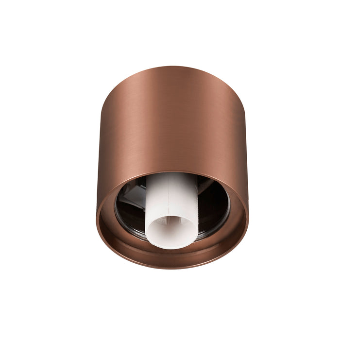 VARYT, ceiling-mounted light, round, 1x max. 6W, E14, copper