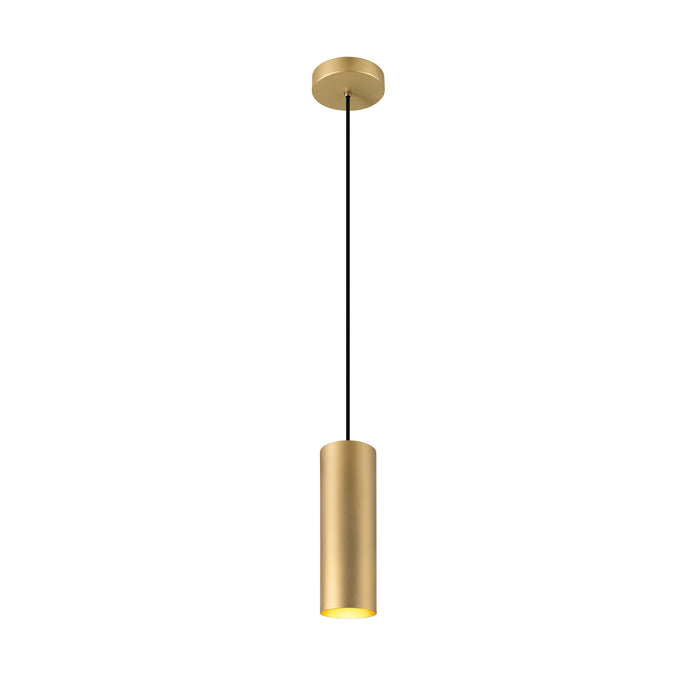 ENOLA, pendant light, pendant length 150cm, E27, 1x max. 50W, matt gold