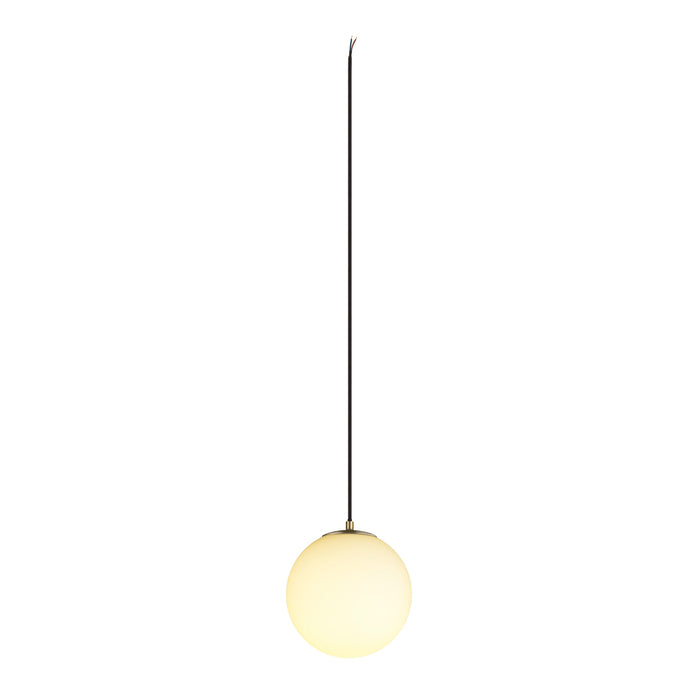 SUN 20, pendant light, E27, open cable end, 1x max. 40W, matt gold