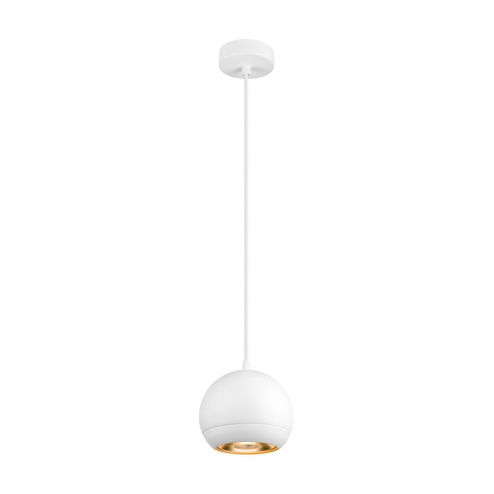 LIGHT EYE 150, pendant light, GU10, pendant length 150cm, 1x max. 13W, matt white