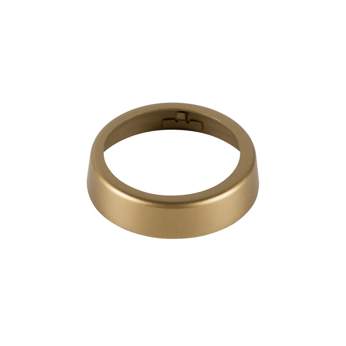 LIGHT EYE 90, decorative ring, matt gold