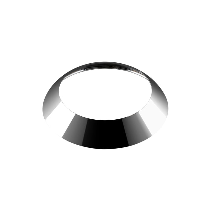 LIGHT EYE 150, decorative ring, polished chrome