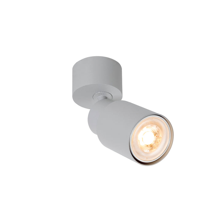 PURI 2.0 Tube, wall and ceiling-mounted light, 1x max. 6W GU10, grey