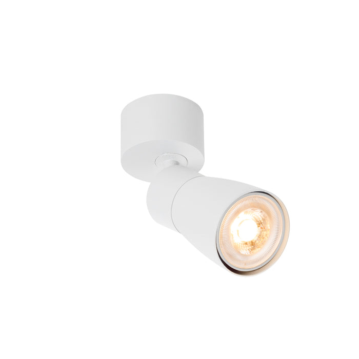 PURI 2.0 Dome, wall and ceiling-mounted light, 1x max. 6W GU10, white