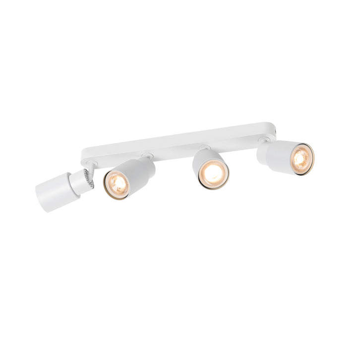 PURI 2.0 Tube, wall and ceiling-mounted light, long, 4 x max. 6W GU10, white