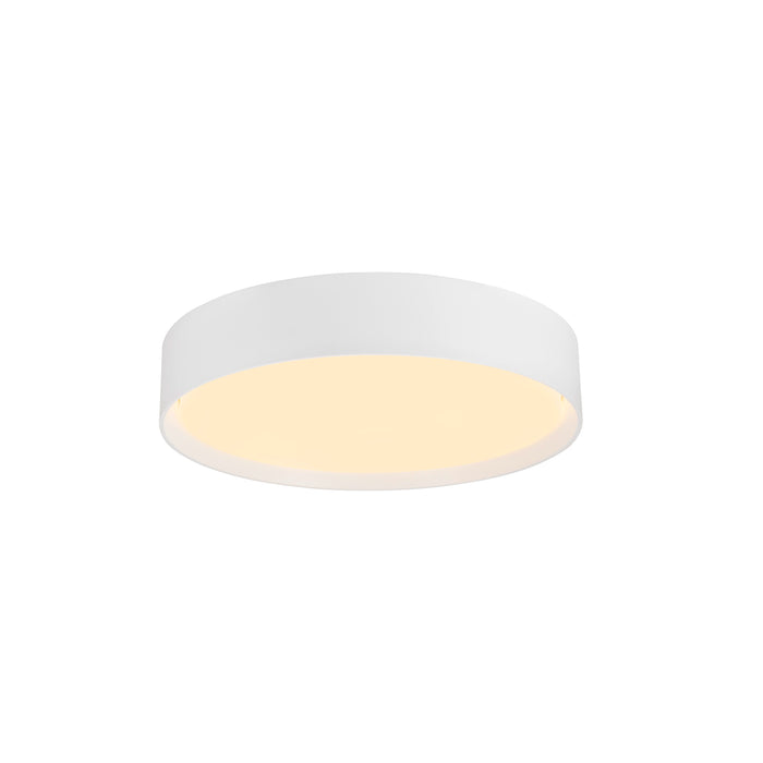 DECONA, wall and ceiling-mounted light, round, 2700/3000K, 18W, PHASE, white