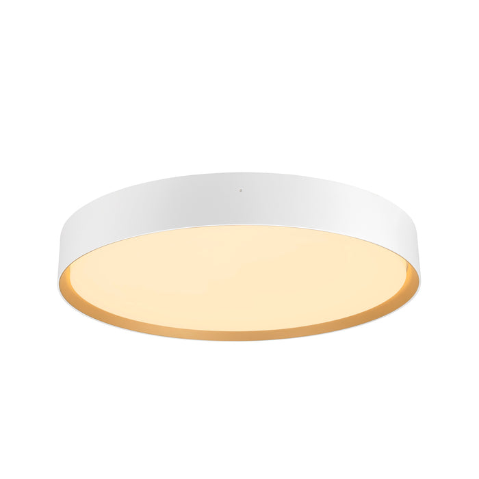 DECONA, wall and ceiling-mounted light, round, 2700/3000K, 23W, PHASE, white / gold