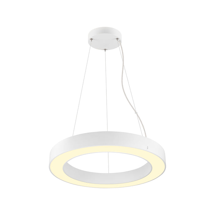 MEDO RING 60, pendant light, pendant length 300cm, 3000/4000K, 110°, DALI, touch, white