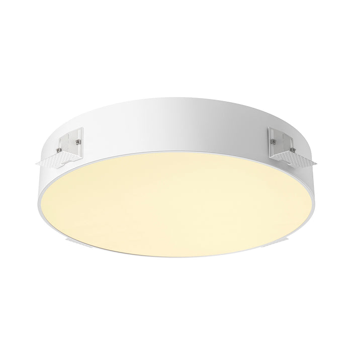 MEDO 60, recessed ceiling light, frameless, 3000/4000K, 80°, IP20, round, white