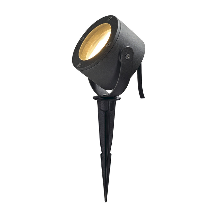 SITRA EARTH 360, outdoor spike luminaire, single-headed, TCR-TSE, IP44, anthracite, max. 9 W