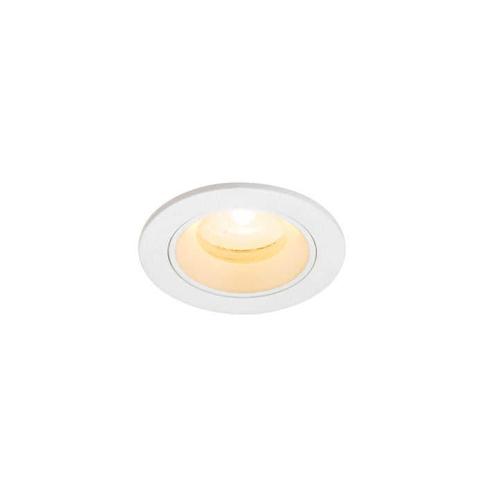 NUMINOS XS, Recessed ceiling light, 3000 K, 20°, IP20, round, white