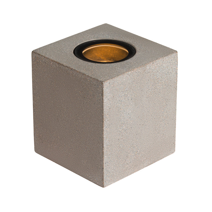 CONCRETO FL, Free-standing lamp square GU10 grey 10 W