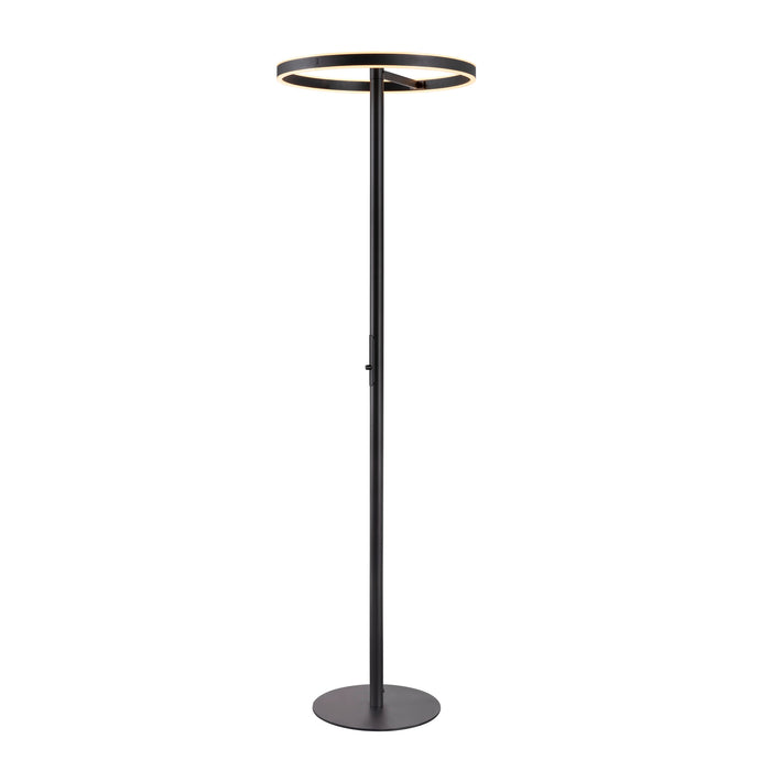 ONE STRAIGHT FL, Free-standing lamp black 20 W 1200/1200 lm 2700/3000 K CRI 90 140°