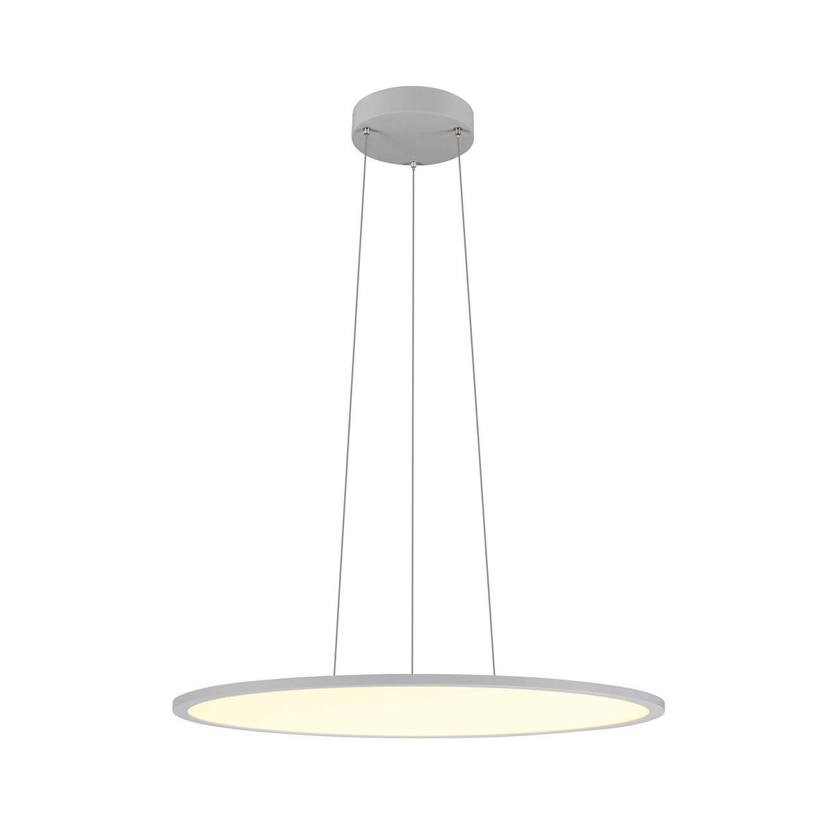PANEL 60, pendant light, round, PHASE, pendant length 200 cm, 3000/400 ...