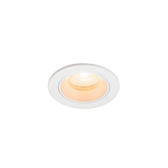 NUMINOS XS, Recessed ceiling light, 2700 K, 20°, IP20, round, white