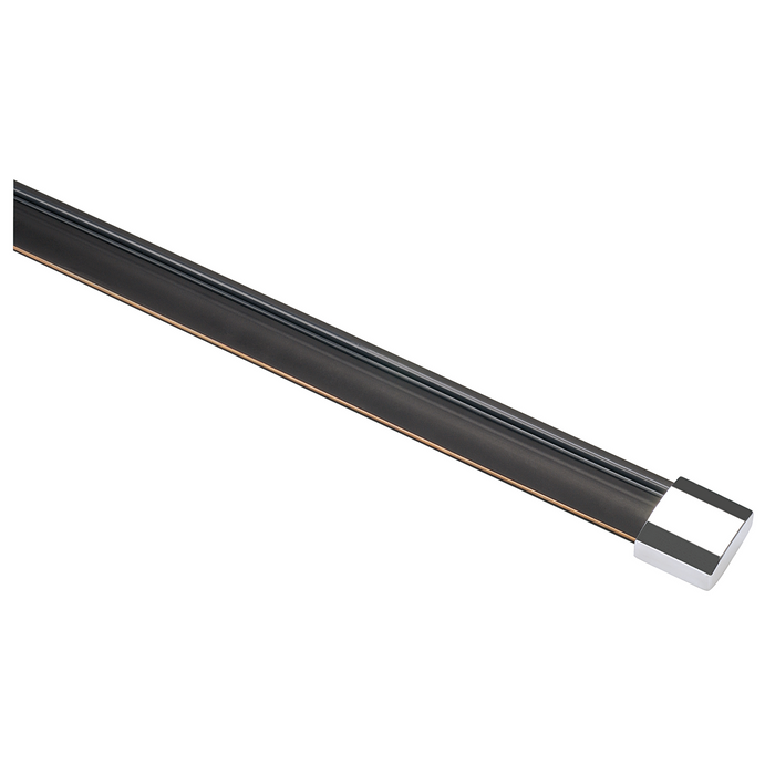 [Discontinued] EASYTEC II track, black, 2m, incl. 2 end caps