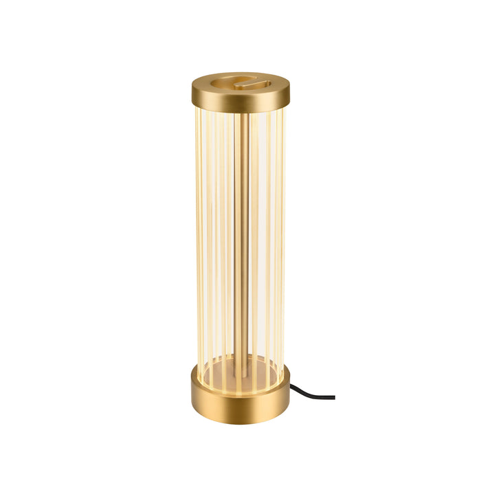 QUIMERA, table lamp, 2700/3000 K, brushed brass
