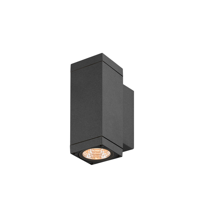 THEO PRO S, Wall-mounted light, single, DALI, P1, rectangular, 2700 K, 3W, 24°, anthracite