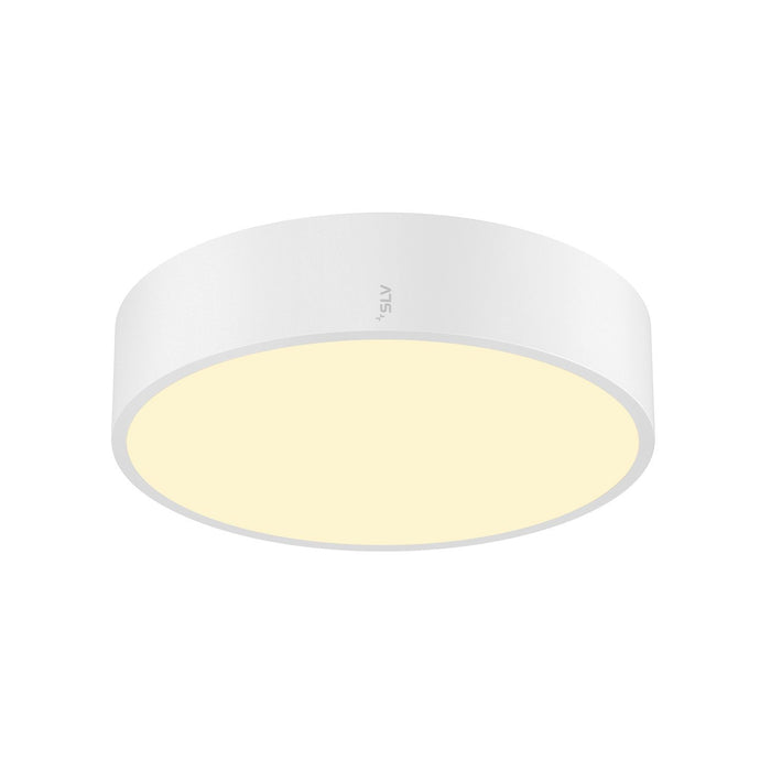MEDO 30, wall- and ceiling-mounted light, round, 2700/3000/4000K, 12W, trailing-edge phase, 110°, white