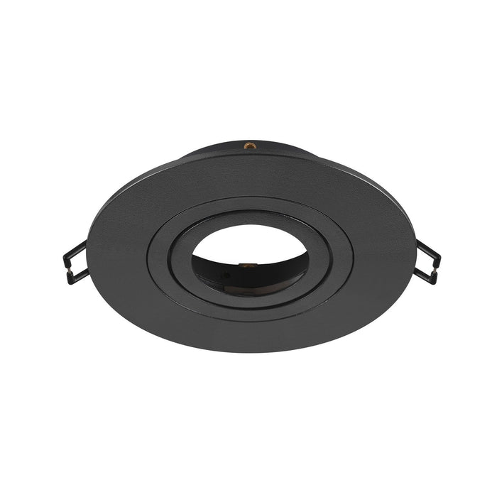 NEW TRIA 75 XL, ceiling installation ring, D: 11 H: 2.6 cm, IP20, black