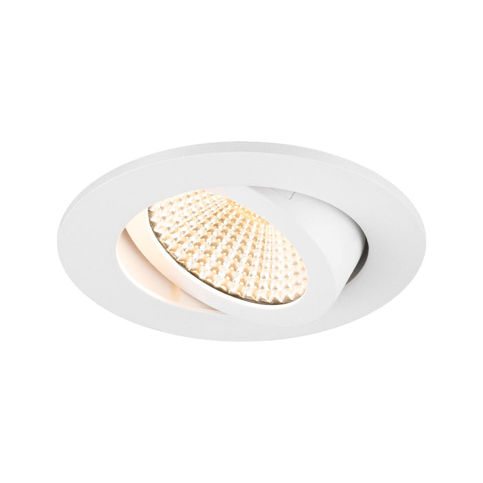 NEW TRIA UNIVERSAL 68, recessed ceiling light, 2500/3000/4000K, 60°, IP 20, round, white