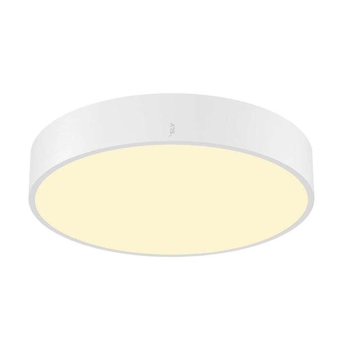 MEDO PRO 40, wall- and ceiling-mounted light, round, 3000/4000K, 19W, trailing-edge phase, 110°, white