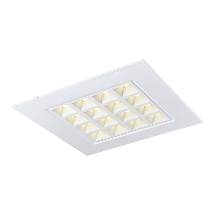 PAVANO 620x620 Indoor LED recessed ceiling light white 4000K UGR<(><<)>16