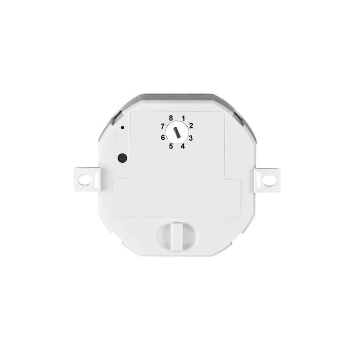 [Discontinued] Radio recessed multi dimmer with 6 memory addresses, max. 200W halogen, max. 24W LED