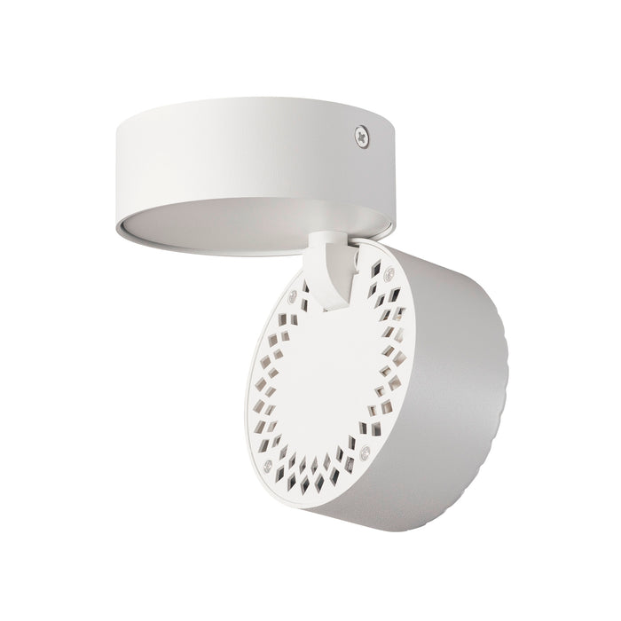 Top view product picture of SLV TOTHEE, wall and ceiling light, LED, 3000K, white/black, 25°