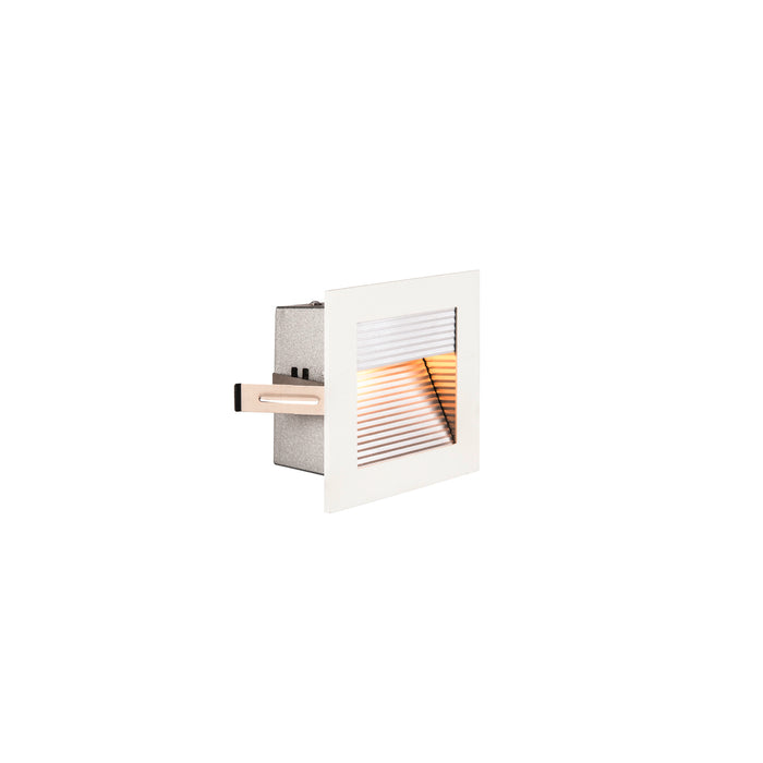 Bottom view product picture of SLV FRAME LED 230V CURVE, LED Indoor recessed wall light, 2700K