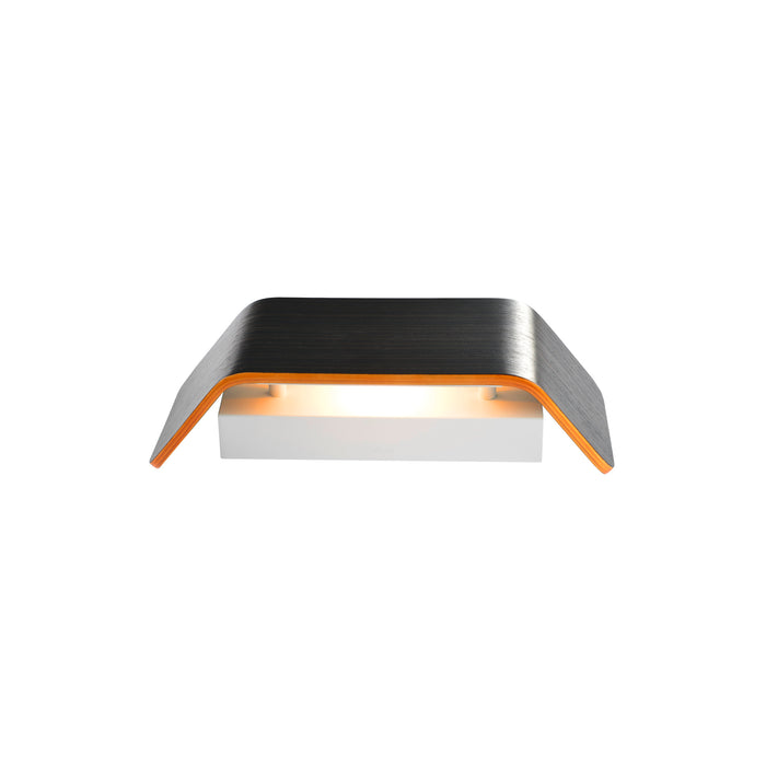 Front view product picture of SLV MANA, lamp shade, wood, grey/brown, L/H/T 27/13,5/6,5 cm