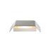 Front view product picture of SLV MANA, lamp shade, aluminium, polished aluminium, L/H/T 27/13,5/6,5 cm