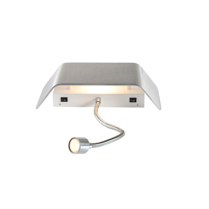 Top view product picture of SLV MANA, lamp shade, aluminium, polished aluminium, L/H/T 27/13,5/6,5 cm