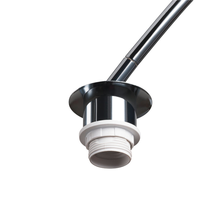 View from the left side product picture of SLV FENDA BOW BASIC, E27, chrome, max. 40W