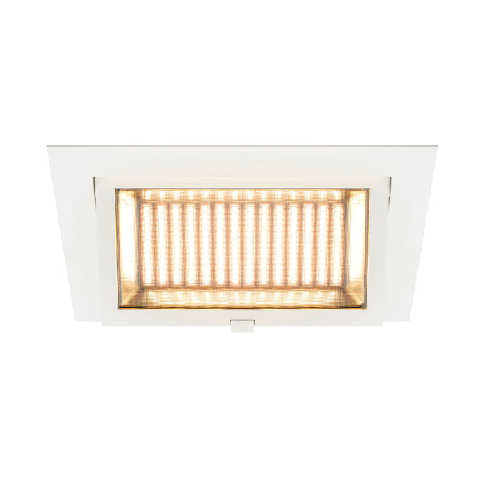 SLV ALAMEA LED recessed ceiling light, white, 3000K, 29,4W