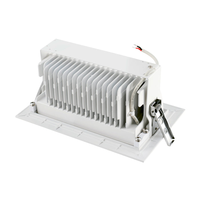 Back view product picture of SLV ALAMEA, recessed ceiling light, LED, 4000K, white, 29,4W