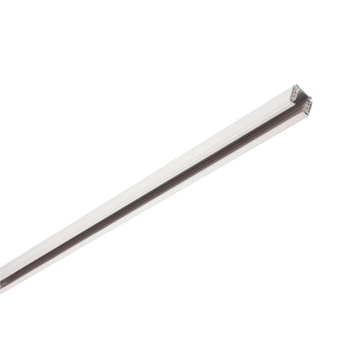 White track lighting rail, surface mount.