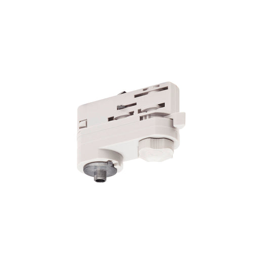 SLV 3-CIRCUIT ADAPTER, for S-TRACK 240V 3-circuit surface-mounted track, traffic white