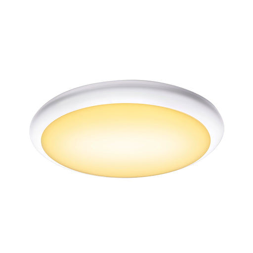 SLV RUBA 16 CW, LED Outdoor surface-mounted wall and ceiling light, white, IP65, 3000/4000K