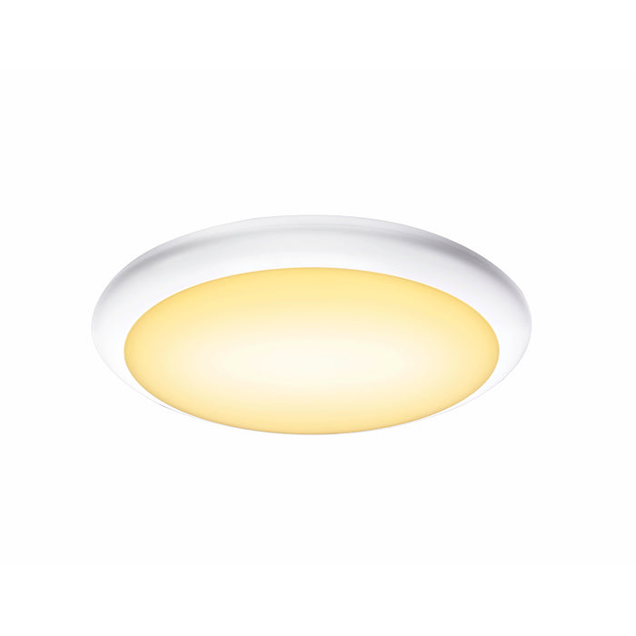 RUBA 10 CW sensor, LED Outdoor surface-mounted wall and ceiling light, white IP65 3000/4000K
