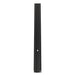 Aluminum mounting track, black finish.