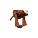 Bronze finish metal spotlight, adjustable mounting.