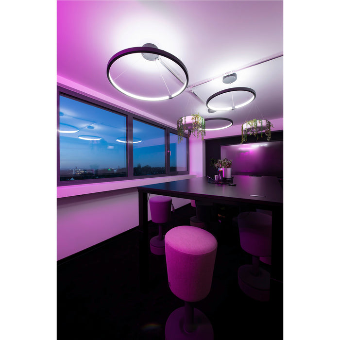 SLV 1002909 ONE 60 DALI, Indoor LED pendant, black, 3000/4000 K (MD20)